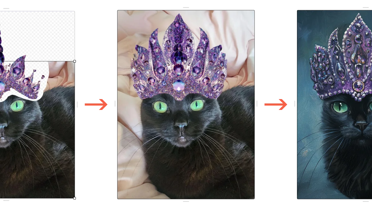 Midjourney Editor canvas with image editing tools.