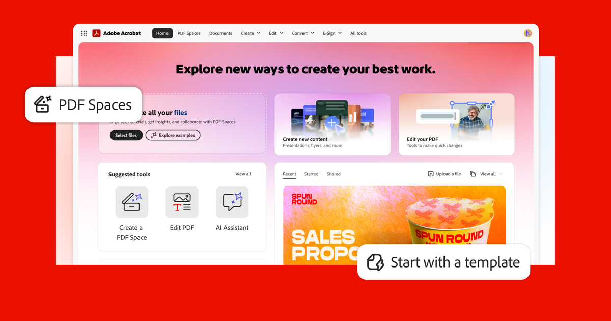 Adobe Acrobat official vendor media