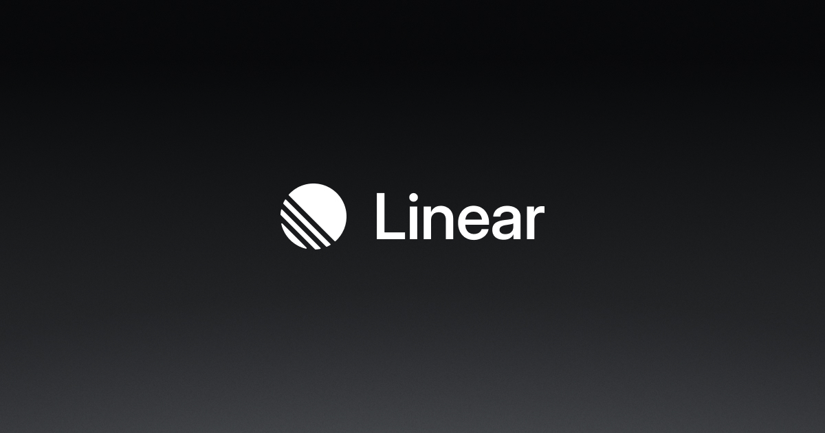 Linear official vendor media