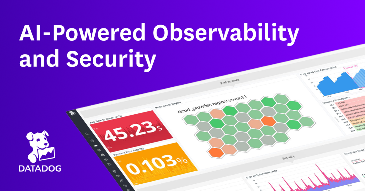 Datadog official product image for cloud monitoring and service health